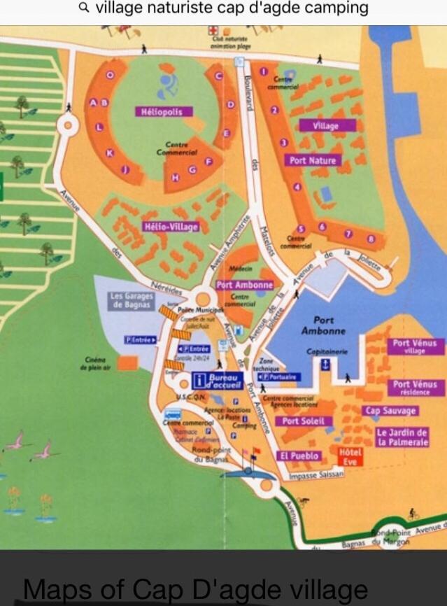 Au Coeur du Village Naturiste Agde Extérieur photo